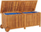 vidaXL - Tuinbox - met - wieltjes - 150x50x58 - cm - massief - acaciahout