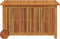 vidaXL - Tuinbox - met - wieltjes - 90x50x58 - cm - massief - acaciahout