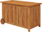 vidaXL - Tuinbox - met - wieltjes - 90x50x58 - cm - massief - acaciahout