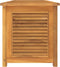 vidaXL - Tuinbox - met - zak - 150x50x55 - cm - massief - teakhout