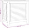 vidaXL - Tuinbox - met - zak - 60x50x58 - cm - massief - teakhout