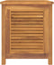 vidaXL - Tuinbox - met - zak - 60x50x58 - cm - massief - teakhout