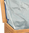 vidaXL - Tuinbox - met - zak - 60x50x58 - cm - massief - teakhout