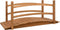 vidaXL - Tuinbrug - 140x60x60 - cm - massief - vurenhout
