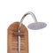 vidaXL Tuindouche 70x75x204 cm massief teakhout
