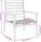 vidaXL - Tuinfauteuil - 2 - stuks - 66,5 - x - 65 - x - 81 - cm - massief - acaciahout