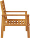 vidaXL - Tuinfauteuil - 2 - stuks - 66,5 - x - 65 - x - 81 - cm - massief - acaciahout