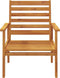 vidaXL - Tuinfauteuil - 2 - stuks - 66,5 - x - 65 - x - 81 - cm - massief - acaciahout