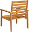 vidaXL - Tuinfauteuil - 2 - stuks - 66,5 - x - 65 - x - 81 - cm - massief - acaciahout