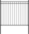 vidaXL - Tuinhek - 1,7x1,5 - m - staal - zwart