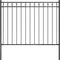 vidaXL - Tuinhek - 1,7x1 - m - staal - zwart