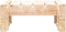 vidaXL - Tuinhocker - pallet - hout