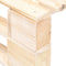 vidaXL - Tuinhocker - pallet - hout
