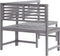 vidaXL - Tuinhoekbank - 140 - cm - massief - acaciahout - grijs