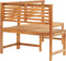 vidaXL - Tuinhoekbank - 140 - cm - massief - acaciahout
