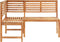 vidaXL - Tuinhoekbank - 140 - cm - massief - acaciahout