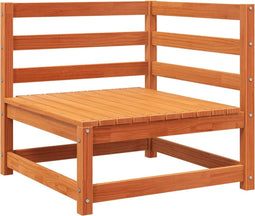 vidaXL - Tuinhoekbank - 2 - st - 70x70x67 - cm - massief - grenenhout - wasbruin