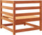 vidaXL - Tuinhoekbank - 2 - st - 70x70x67 - cm - massief - grenenhout - wasbruin