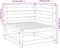 vidaXL - Tuinhoekbank - 70x70x67 - cm - massief - douglashout