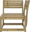 vidaXL - Tuinhoekbank - 73x73x78 - cm - geïmpregneerd - grenenhout