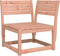 vidaXL - Tuinhoekbank - 73x73x78 - cm - massief - douglashout