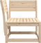 vidaXL - Tuinhoekbank - 73x73x78 - cm - massief - grenenhout