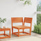 vidaXL - Tuinhoekbank - 73x73x78 - cm - massief - grenenhout - wasbruin