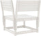 vidaXL - Tuinhoekbank - 73x73x78 - cm - massief - grenenhout - wit