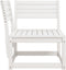 vidaXL - Tuinhoekbank - 73x73x78 - cm - massief - grenenhout - wit