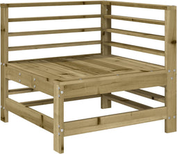 vidaXL - Tuinhoekbank - geïmpregneerd - grenenhout