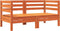 vidaXL - Tuinhoekbank - met - kussens - 2 - st - massief - grenenhout - wasbruin