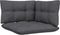 vidaXL - Tuinhoekbank - met - kussens - massief - grenenhout - wit