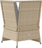 vidaXL - Tuinhoekbank - met - kussens - poly - rattan - beige