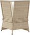 vidaXL - Tuinhoekbank - met - kussens - poly - rattan - beige