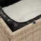 vidaXL - Tuinhoekbank - met - kussens - poly - rattan - beige