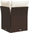 vidaXL - Tuinhoekbank - met - kussens - poly - rattan - bruin