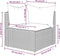 vidaXL - Tuinhoekbank - met - kussens - poly - rattan - bruin