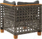 vidaXL - Tuinhoekbank - met - kussens - poly - rattan - grijs
