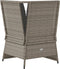 vidaXL - Tuinhoekbank - met - kussens - poly - rattan - grijs