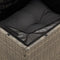 vidaXL - Tuinhoekbank - met - kussens - poly - rattan - grijs