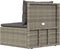 vidaXL - Tuinhoekbank - met - kussens - poly - rattan - grijs