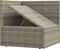 vidaXL - Tuinhoekbank - met - kussens - poly - rattan - grijs