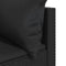 vidaXL - Tuinhoekbank - met - kussens - poly - rattan - zwart