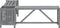 vidaXL - Tuinhoekbank - met - plantenbak - 117 - cm - massief - acaciahout - grijs
