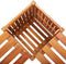 vidaXL - Tuinhoekbank - met - plantenbak - 117x117x40 - cm - massief - acaciahout
