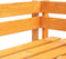vidaXL - Tuinhoekbank - pallet - hout - honingbruin