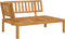 vidaXL - Tuinhoekbank - pallet - massief - acaciahout