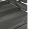 vidaXL - Tuinhoekbank - pallet - massief - grenenhout - donkergrijs