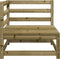 vidaXL - Tuinhoekbanken - 2 - st - 70x70x67 - cm - geïmpregneerd - grenenhout