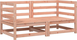 vidaXL - Tuinhoekbanken - 2 - st - 70x70x67 - cm - massief - douglashout